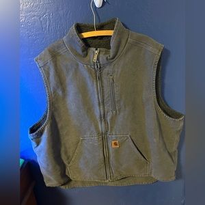 Gray Carhartt vest. 3XL